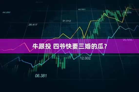 牛跟投 四爷快要三婚的瓜？